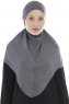 Sefa - Mörkgrå One-Piece Al Amira Hijab