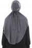 Sefa - Mörkgrå One-Piece Al Amira Hijab