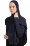 Azize - Marinblå Pro Scarf Sport Hijab Set