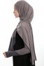 Azize - Mörkgrå Pro Scarf Sport Hijab Set