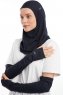 Bayda - Marinblå Pro Sport Hijab Set