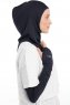 Bayda - Marinblå Pro Sport Hijab Set