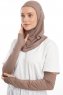 Bayda - Mörk Taupe Pro Sport Hijab Set