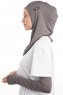 Bayda - Mörkgrå Pro Sport Hijab Set