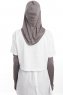 Bayda - Mörkgrå Pro Sport Hijab Set