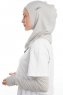 Bayda - Ljusgrå Pro Sport Hijab Set