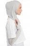Bayda - Ljusgrå Pro Sport Hijab Set