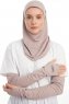 Bayda - Stengrå Pro Sport Hijab Set