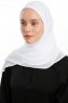 Eylem - Vit One Piece Chiffon Hijab