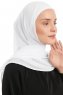 Sahar - Vit One Piece Chiffon Hijab