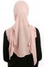 Sahar - Gammelrosa One Piece Chiffon Hijab
