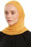 Sahar - Senapsgul One Piece Chiffon Hijab