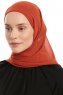 Sahar - Tegelröd One Piece Chiffon Hijab
