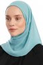 Sahar - Mint One Piece Chiffon Hijab