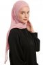 Sahar - Mörkrosa One Piece Chiffon Hijab