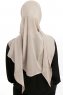 Sahar - Sand One Piece Chiffon Hijab