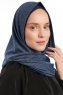 Taliah - Marinblå One Piece Hijab