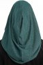 Taliah - Mörkgrön One Piece Hijab