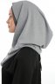 Taliah - Ljusgrå One Piece Hijab