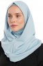 Taliah - Ljusblå One Piece Hijab