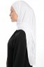 Vesile - Vit One-Piece Hijab