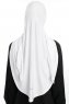 Vesile - Vit One-Piece Hijab