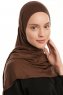 Vesile - Brun One-Piece Hijab