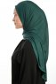 Vesile - Mörkgrön One-Piece Hijab