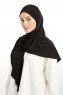 Nermin - Svart Sandy Scarfs Hijab