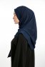 Nermin - Marinblå Sandy Scarfs Hijab