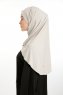Nermin - Ljus Taupe Sandy Scarfs Hijab