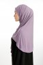 Nermin - Mörklila Sandy Scarfs Hijab