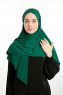 Nermin - Mörkgrön Sandy Scarfs Hijab