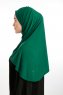 Nermin - Mörkgrön Sandy Scarfs Hijab