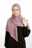 Nermin - Mörkrosa Sandy Scarfs Hijab
