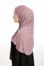 Nermin - Mörkrosa Sandy Scarfs Hijab