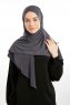 Nermin - Antracit Sandy Scarfs Hijab