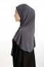 Nermin - Antracit Sandy Scarfs Hijab