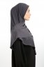 Nermin - Antracit Sandy Scarfs Hijab