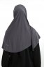 Nermin - Antracit Sandy Scarfs Hijab