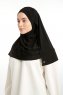 Ilay - Svart Sandy Turban Hijab