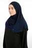 Ilay - Marinblå Sandy Turban Hijab