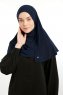 Ilay - Marinblå Sandy Turban Hijab