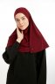 Ilay - Bordeaux Sandy Turban Hijab