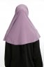 Ilay - Mörklila Sandy Turban Hijab