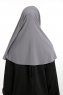Ilay - Mörkgrå Sandy Turban Hijab