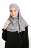 Ilay - Ljusgrå Sandy Turban Hijab