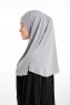 Ilay - Ljusgrå Sandy Turban Hijab