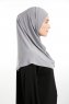 Ilay - Ljusgrå Sandy Turban Hijab