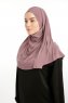 Ilay - Mörkrosa Sandy Turban Hijab
